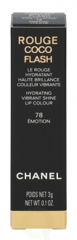 Chanel Rouge Coco Flash Hydrating Vibrant Shine Lip Colour 3 g #78 Emotion