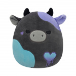 Squishmallows 19 cm Love - Smithereens the Charcoal Grey Cow