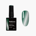 Nailura Gel Polish 311 – Smaragdgrønblå – 10 ml