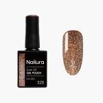 Nailura Gel Polish 320 – Caramel Sparkle – 10 ml