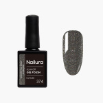 Nailura Gelpolish 374 – Gunmetal Gray Shimmer – 10 ml