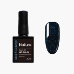 Nailura Gel Polish 378 – Midnight Blue Glitter – 10 ml