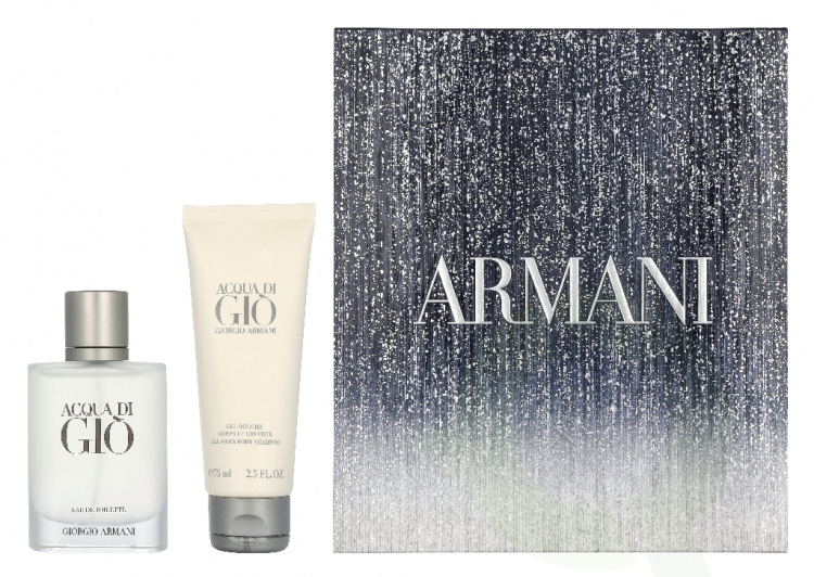 Armani Acqua Di Gio Giftset 125 ml Edt Spray 50 ml/Shower gel 75 ml