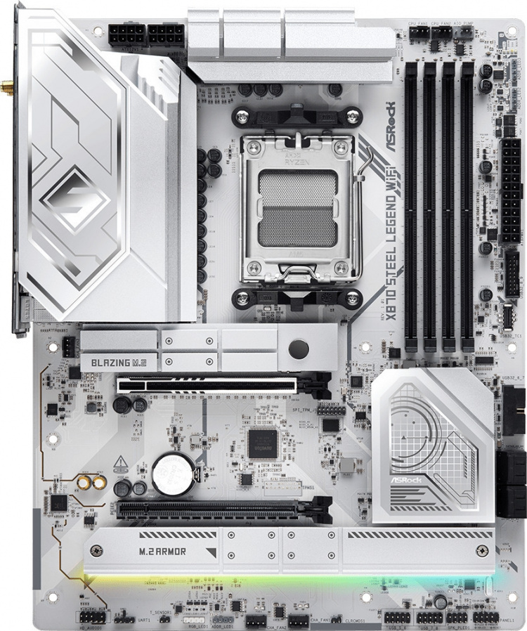 ASRock X870 Steel Legend WIFI ATX-bundkort