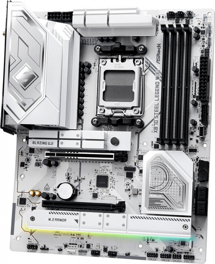 ASRock X870 Steel Legend WIFI ATX-bundkort