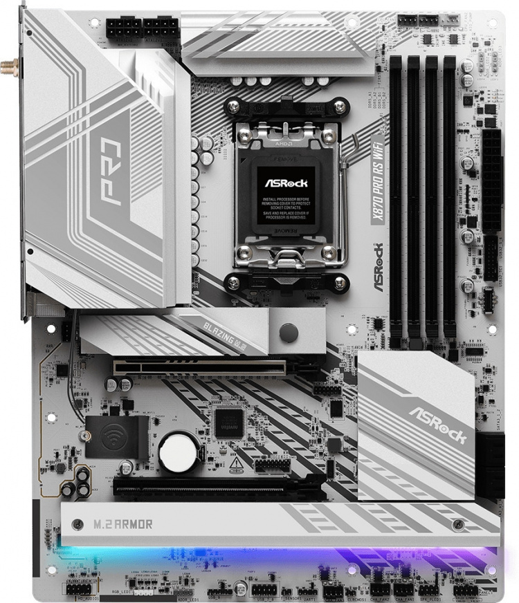 ASRock X870 PRO RS WIFI ATX-bundkort