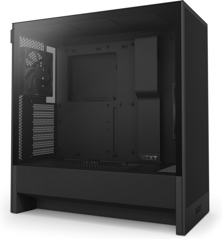 NZXT H5 Flow (2024) ATX-kabinet med vindue, sort 