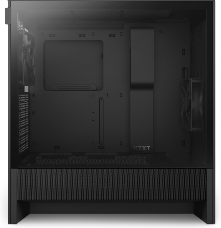 NZXT H5 Flow (2024) ATX-kabinet med vindue, sort 