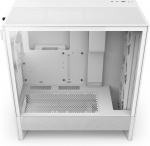 NZXT H5 Flow RGB (2024) ATX-kabinet med vindue, hvid 