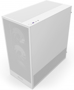 NZXT H5 Flow RGB (2024) ATX-kabinet med vindue, hvid 