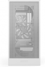 NZXT H5 Flow RGB (2024) ATX-kabinet med vindue, hvid 