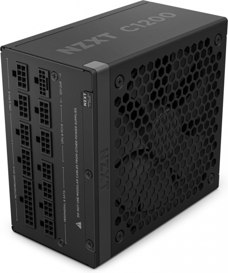 NZXT C1200 ATX 3.1-strømforsyning, 1200 W, sort