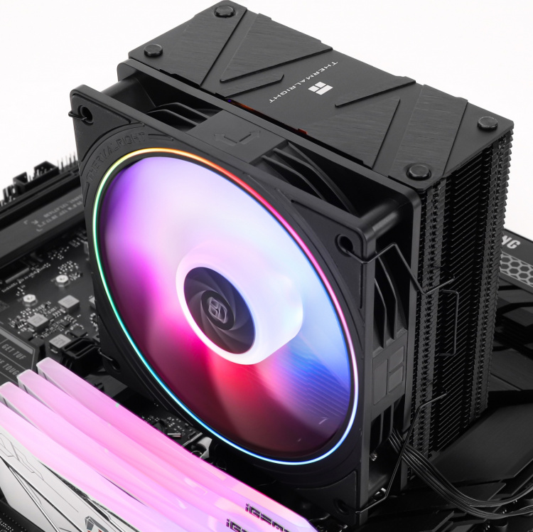 Thermalright Assassin Spirit 120 EVO ARGB CPU-køler, sort
