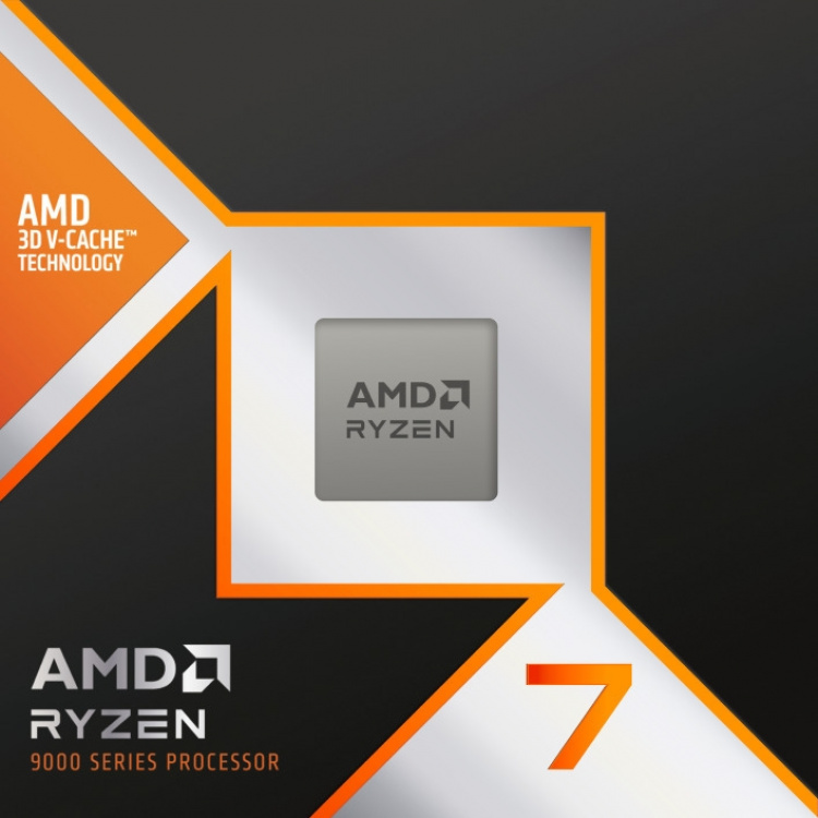 AMD Ryzen 7 9800X3D-processor til AM5-sokkel