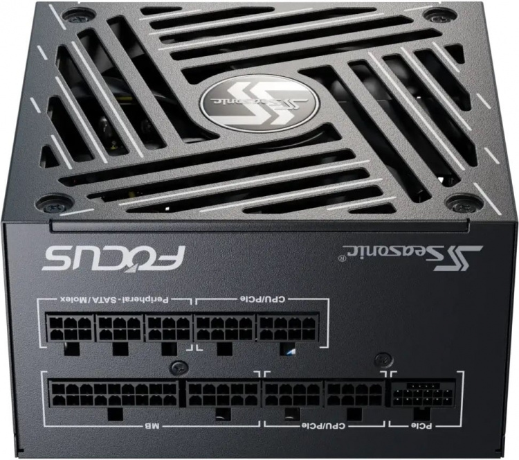 Seasonic FOCUS GX-750 ATX 3.1 (2024) strømforsyning, sort, 750 W