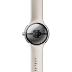 Google Pixel Watch 3 WiFi-smartur, 41 mm, Porcelain / Polished Silver