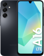 Samsung Galaxy A16 LTE-telefon, 128/4 GB, sort