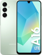 Samsung Galaxy A16 LTE-telefon, 128/4 GB, lysegrøn