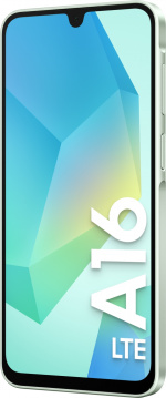 Samsung Galaxy A16 LTE-telefon, 128/4 GB, lysegrøn