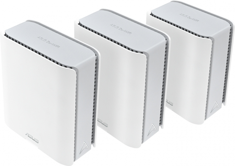 ASUS ZenWiFi BT10 Tri-band WiFi 7 Mesh-system, 3-pak, hvid