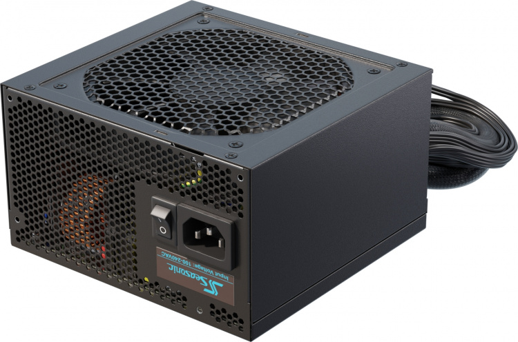 Seasonic G12 GM-650 (2024) ATX-strømforsyning, sort, 650 W