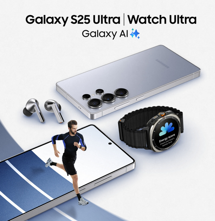 Samsung Galaxy S25 Ultra 5G-telefon, 512/12 GB, Titanium Black