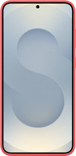 Samsung Galaxy S25+ silikone-beskyttelsesetui, rødt