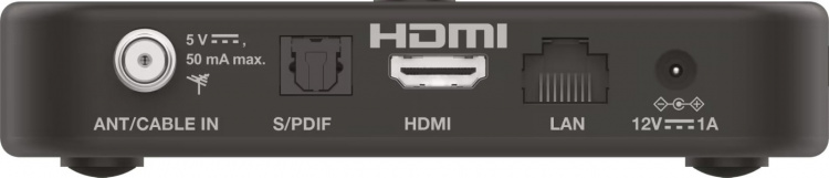 Strong SRT423 4K + DVB-T2/C Wi-Fi 4K Android TV-medieafspiller/digitalboks