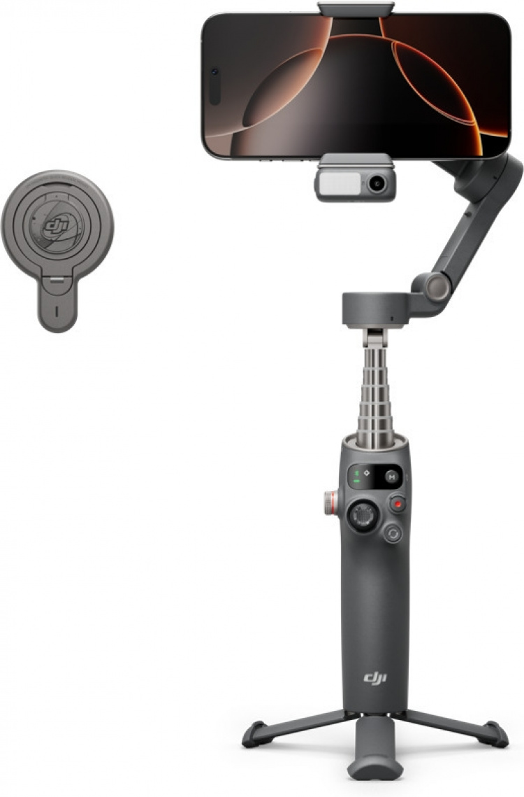 DJI Osmo Mobile 7P gimbal til mobiltelefon, sort