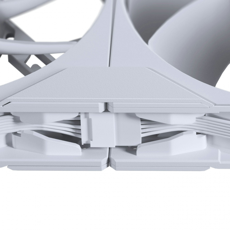 Phanteks M25 Gen2 120 mm PWM DRGB Reverse-blæser, hvid