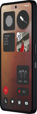 Nothing Phone (3a) telefon, 256/12 GB, sort