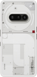 Nothing Phone (3a) telefon, 256/12 GB, hvid