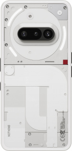 Nothing Phone (3a) telefon, 256/12 GB, hvid