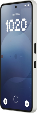 Nothing Phone (3a) telefon, 256/12 GB, hvid