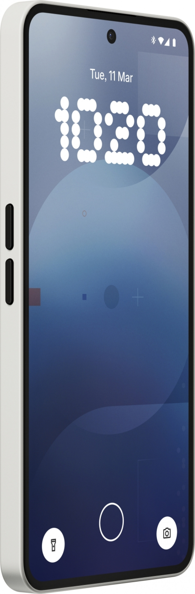 Nothing Phone (3a) telefon, 256/12 GB, hvid