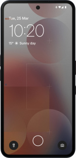 Nothing Phone (3a) Pro-telefon, 256/12 GB, sort