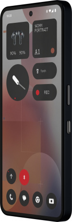 Nothing Phone (3a) Pro-telefon, 256/12 GB, sort