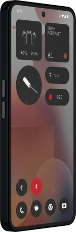 Nothing Phone (3a) Pro-telefon, 256/12 GB, sort