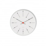 Arne Jacobsen Clocks Arne Jacobsen – Bankers vægur – Ø29 cm – Hvid