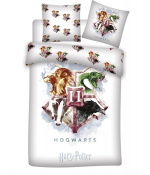 BrandMac Sengetøj – voksenstørrelse 140 x 200 cm – Harry Potter (1000493)