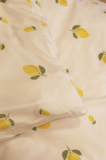 BrandMac Sengetøj – voksenstørrelse 140 x 200 cm – Citron (1029593)