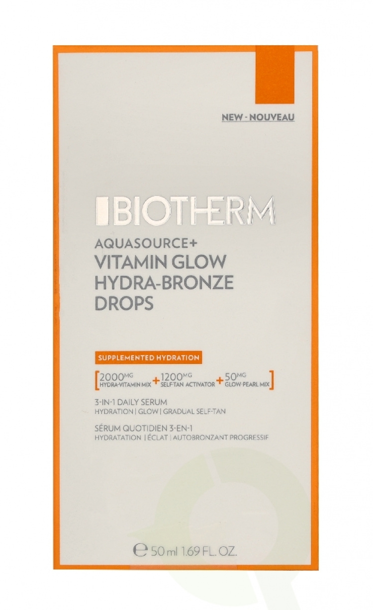 Biotherm Aquasource+ Vitamin Glow Hydra-bronze Drops 50 ml