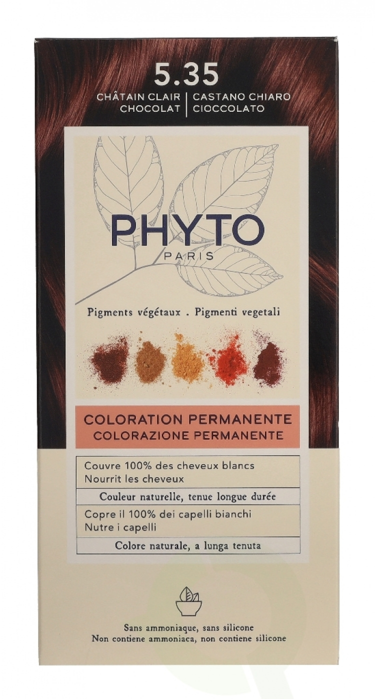 Phyto Phytocolor Permanent Color 110 ml #5.35 Chocolate Brown