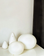 Aneta Bordlampe Globus, hvid, Ø130,Aneta