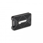 3 Legged Thing QR7-plade 38 x 70 mm, Arca-kompatibel QR-plade, sort