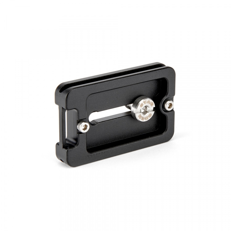 3 Legged Thing QR7-plade 38 x 70 mm, Arca-kompatibel QR-plade, sort