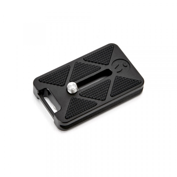 3 Legged Thing QR7-plade 38 x 70 mm, Arca-kompatibel QR-plade, sort