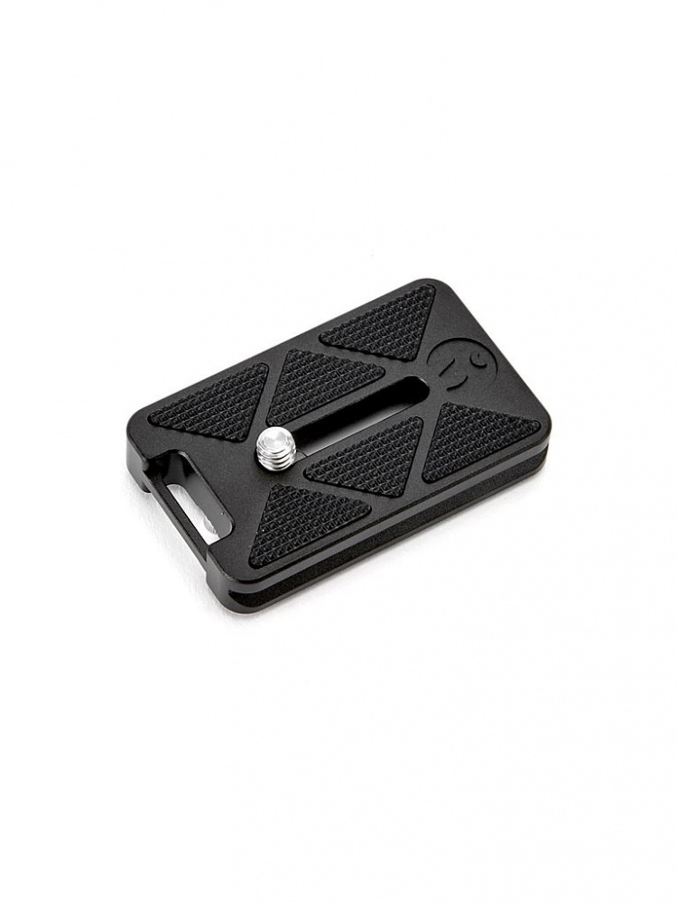3 Legged Thing QR7-plade 38 x 70 mm, Arca-kompatibel QR-plade, sort