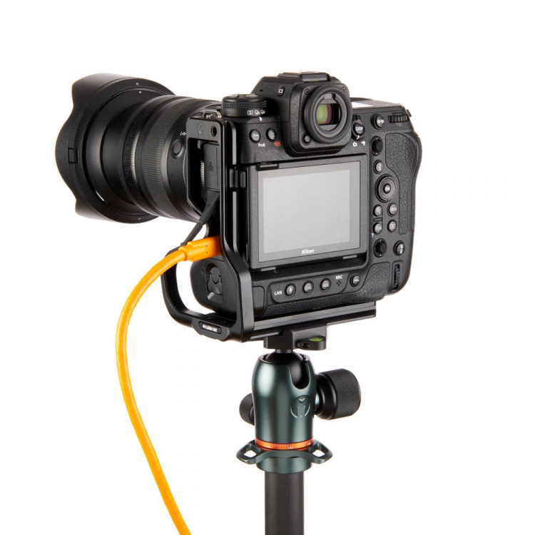 3 Legged Thing ZAARA 122 mm Arca L-beslag, mørk/sort, til Nikon Z9