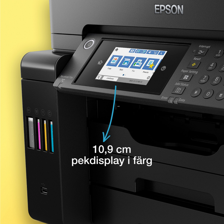 Epson Blækprinter Ecotank ET-16655 Inkjet A3Epson